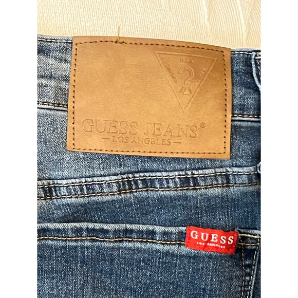 Guess Lincoln Slim Straight Fit Jeans Mens 34x30 - Picture 3 of 5
